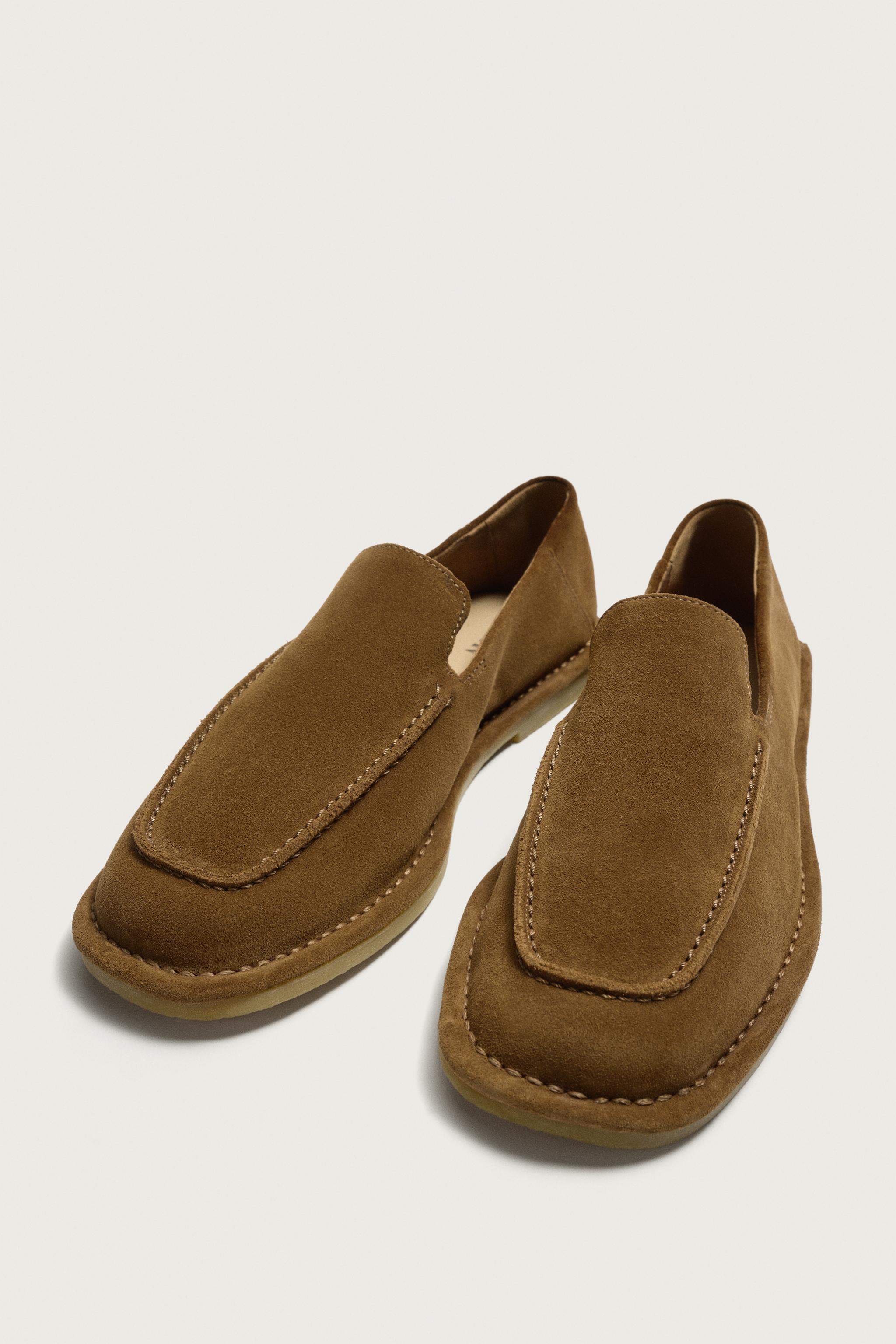 LEATHER LOAFERS
